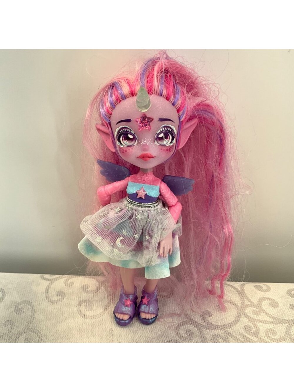 Magic Mixies Pixlings Pink Doll Una